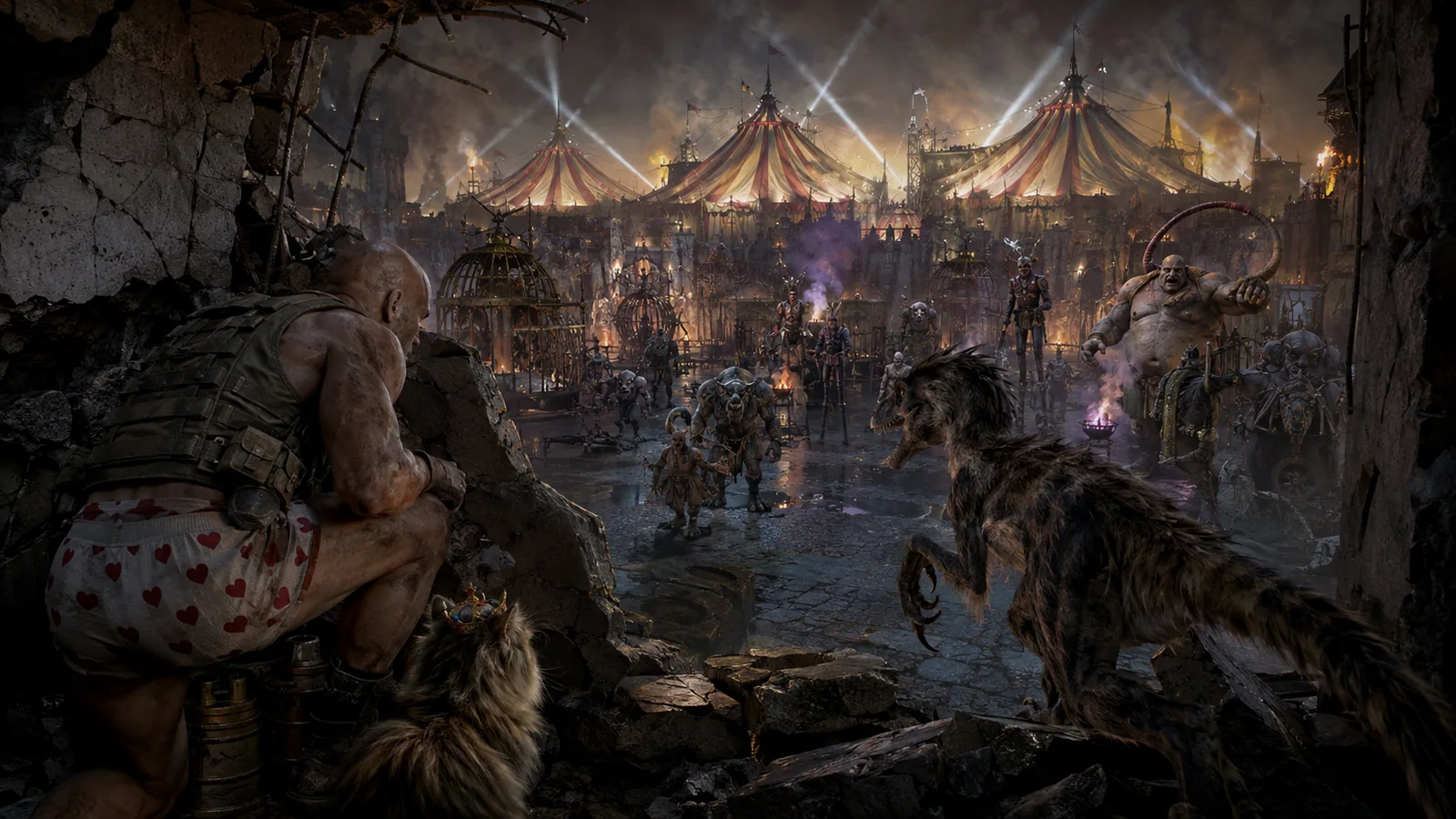 Original interpretive scene rendering for Book 2: Carl's Doomsday Scenario.